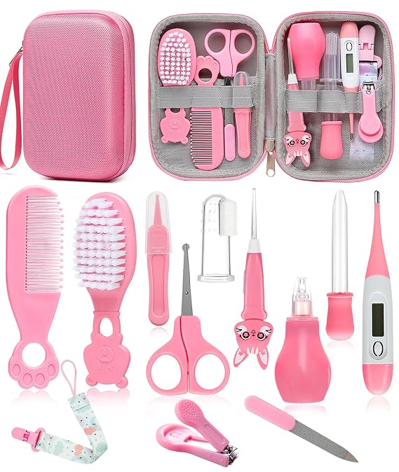 YASEW Baby Grooming Kit, Newborn Care Essentials, Baby Shower Gift