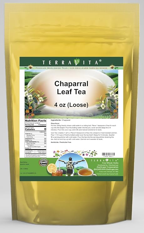 Chaparral Leaf Tea (Loose) (4 oz, ZIN: 516654)