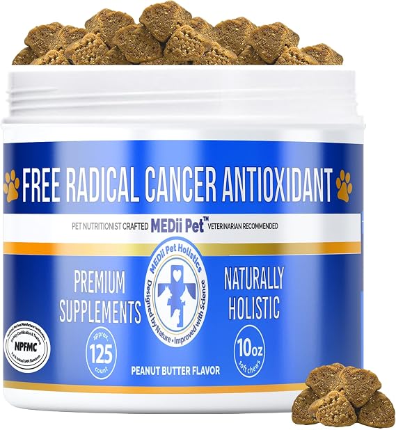 Detox Antioxidant for Better Dog Health. Chemical Free Natural and Organic Free Radical Inhibitor that Helps Maintain You Fur Persons Better Health, Pet Nutritionist Developed Prevention
