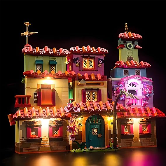 LED Lighting Kit for Lego 43245 - for The Magical Madrigal House Model - Custom DIY Lights for Lego Building Set (Model Not Included)