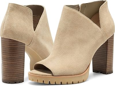 Vince Camuto womens Hevana Peep Toe Bootie