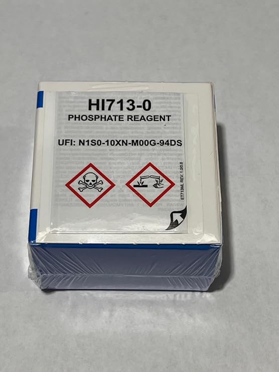 Hanna Instruments HI-713-25 Low Range Phosphate Reagent for HI-713 Checker, Pack of 25 by HANNA
