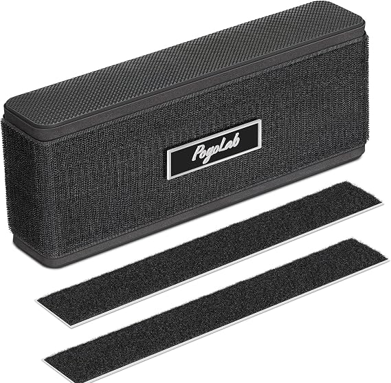 POGOLAB Bass Drum Anchor for Creep, Anti-Slip, Drum Block Stopper Works on Drum Rugs, Mats, Carpets and Floor for Drum Set Drummer Accessories Gifts