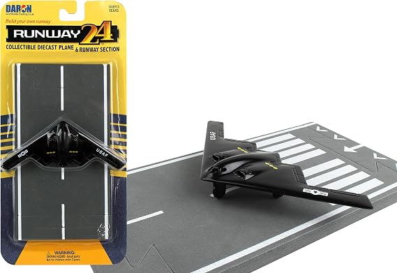 Daron Worldwide Trading Runway24 B-2 Vehicle, Black