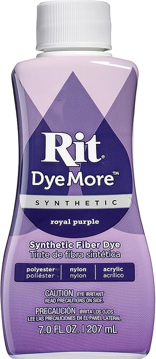 Rit Dye Rit Dye More Synthetic 7oz-Royal Purple, Other, Multicoloured,5.08 x 6.35 x 15.24 cm