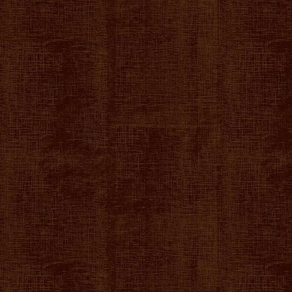Wilmington Prints - Essentials Basics - Canvas Texture - Chocolate Brown