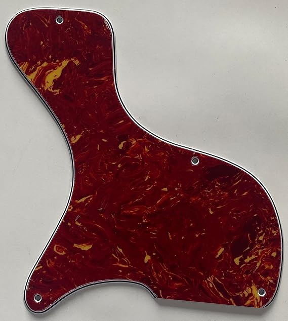 For Gibson Les Paul Junior 1958 DC Guitar Pickguard Scratch Plate (4 Ply Red Tortoise)