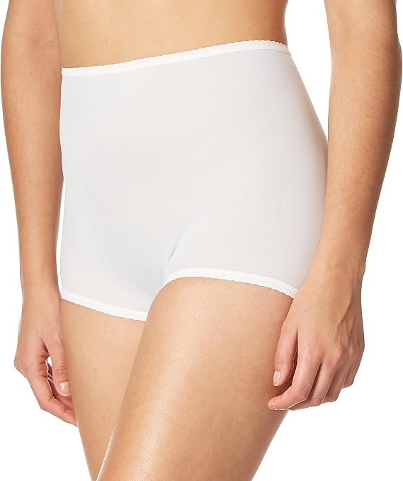 Bali Women's Skimp Skamp Brief Underwear, Panties, Smoothing Stretch Brief Underwear for Women