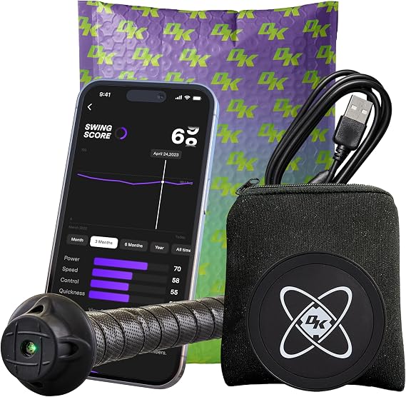 Diamond Kinetics SwingTracker Bat Sensor and Swing Analyzer for Baseball and Softball
