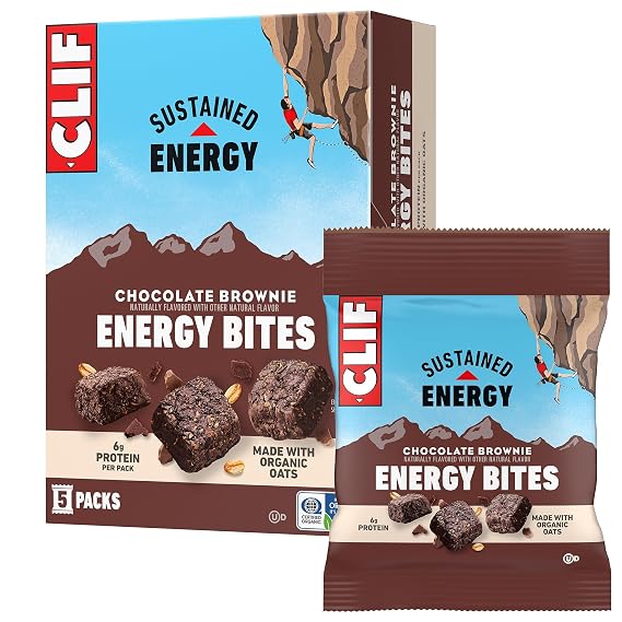 CLIF BAR Protein Energy Bars, Limited Edition Chocolate Berry, 5ct