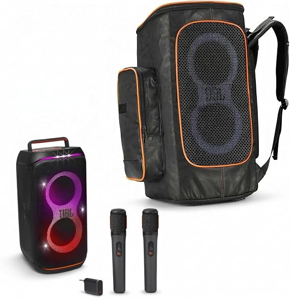 JBL PartyBox Club 120 Backpack Speaker Cover Compatible with JBL PartyBox 120(2024),Portable Speaker Carry Case(Bag Only)
