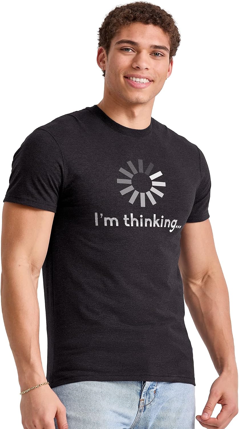 Hanes Mens Essentials Short Sleeve Graphic Tee