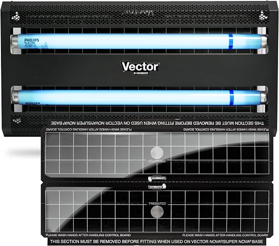 Catchmaster Vector 30 Black Commercial UV Fly Light Trap, 1,500 Sq Ft