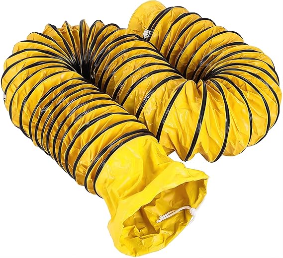 25ft Ducting Hose 12in PVC Flexible Duct Hosing