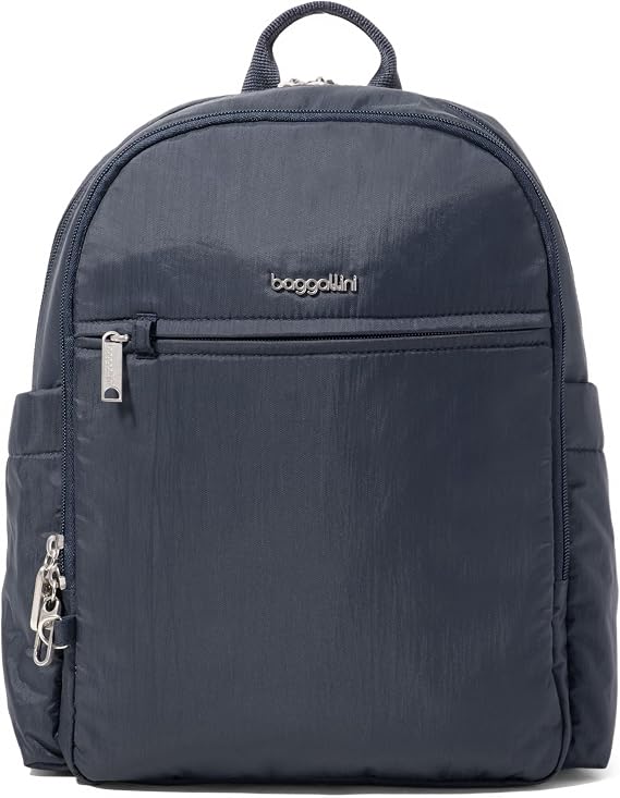 Securtex Anti-Theft Getaway Backpack - 9.4"x13"x5" Travel Safe Bag w/Locking Zippers, Slash-Resistant, RFID