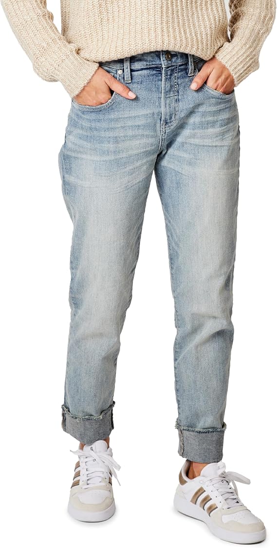 Carve Designs Carson Boyfriend Jeans for Women - Mid-Rise & Relaxed Fit