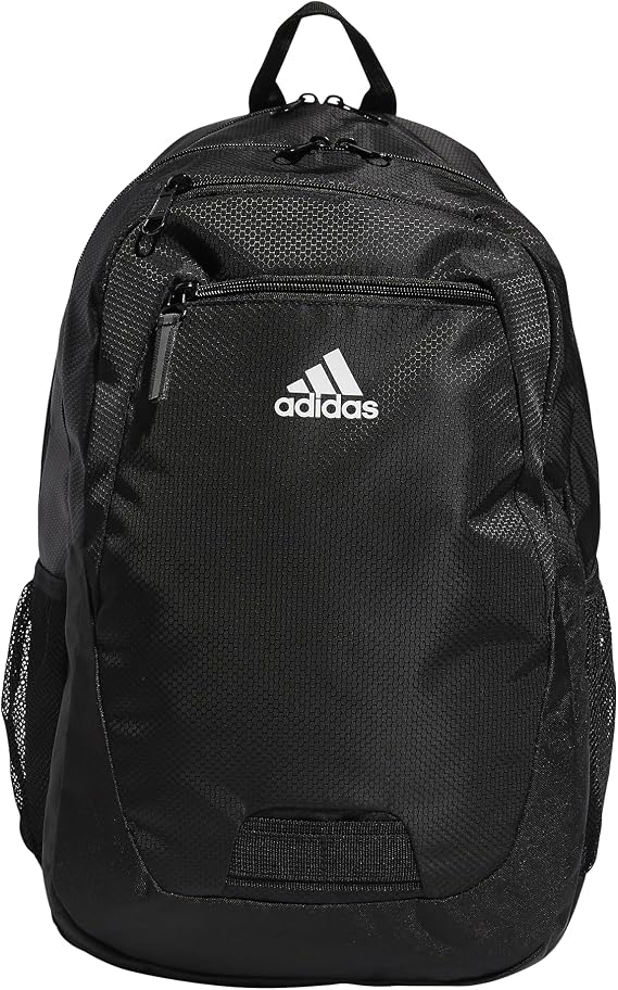 adidas Unisex Adult Foundation 6 Backpack Backpack Bag Black/White One Size