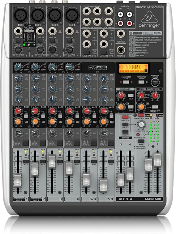 BEHRINGER QX1204USB Multi-Effector USB Mixer