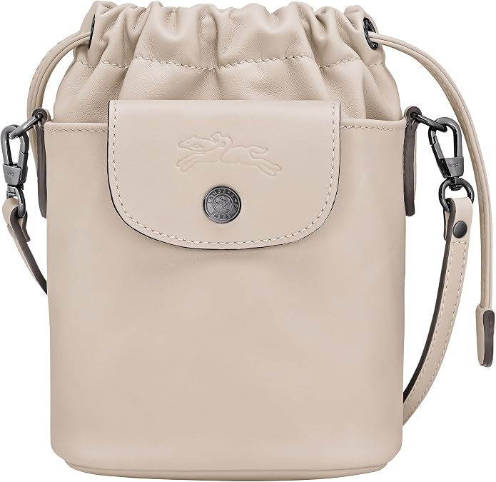 Longchamp Extra Small Le Pliage Xtra Leather Bucket Bag, Paper