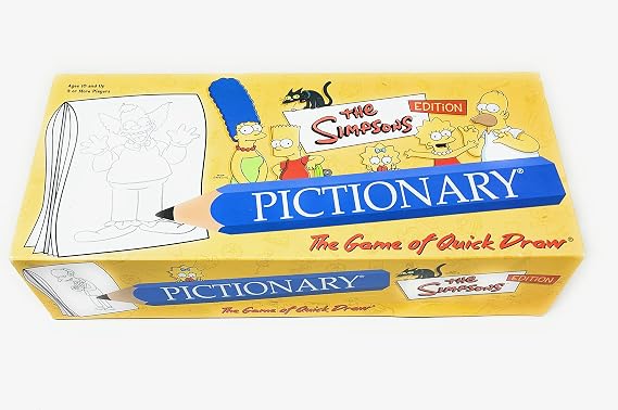 Pictionary The Simpsons edition by Pictionary
