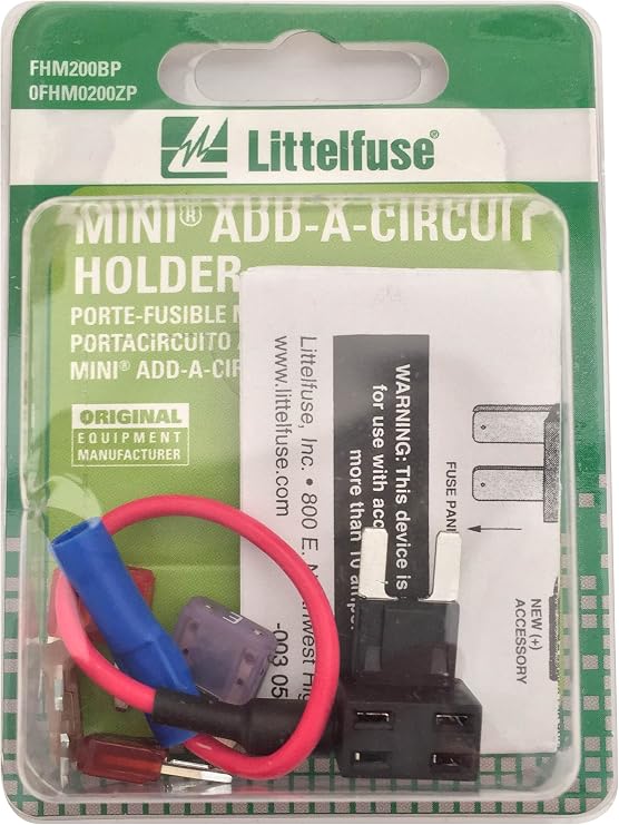 Littelfuse FHM200BP mini-fuse Add-A-Circuit Kit