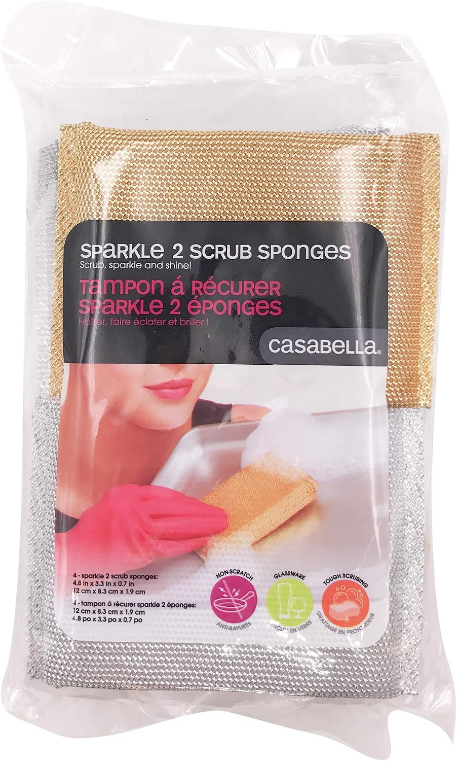 Casabella Sparkle Scrub Sponge