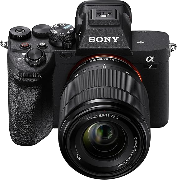 Sony Alpha a7 IV Mirrorless Camera with 28-70mm Lens Black