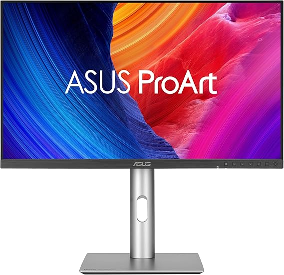 ASUS ProArt Display 27 1440P Professional Monitor (PA278CFRV) - IPS, QHD (2560 x 1440), Pre-Calibrated, 95% DCI-P3, Daisy-chain, 100Hz, LuxPixel AGLR, Calman Verified, USB-C 96W, HDR400,