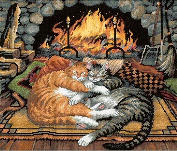 Dimensions Needlecrafts Needlepoint, All Burned Out