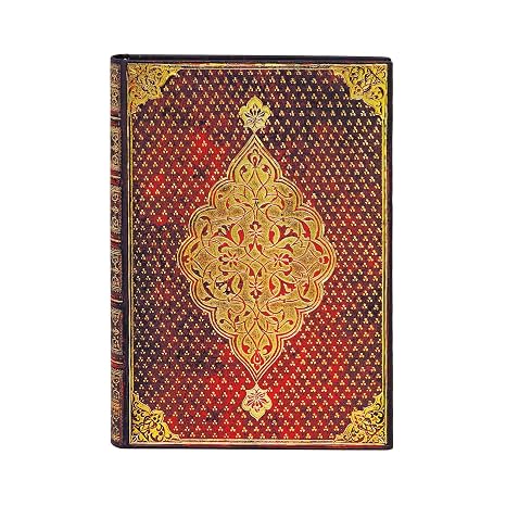 Golden Trefoil Midi Unlined Hardcover Journal, 240pg, 120GSM by Paperblanks (Golden Trefoil)