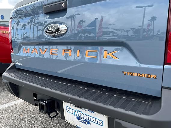 Tailgate Letter Inserts - Compatible with 2022-2026 Maverick