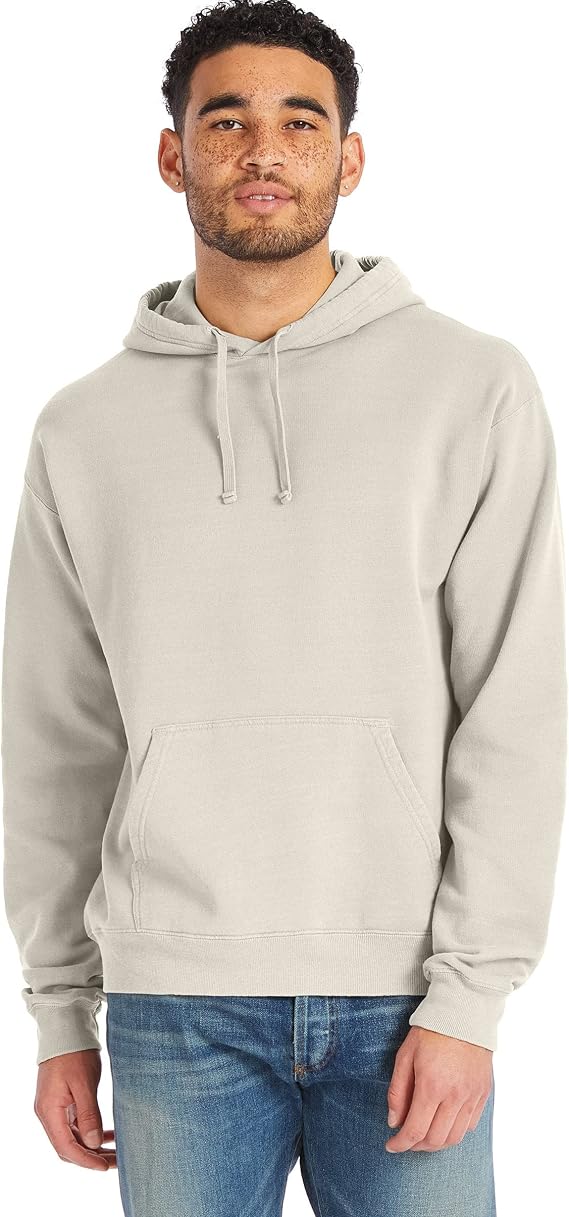 Hanes Comfortwash Garment Dyed Fleece Hoodie Sweatshirt