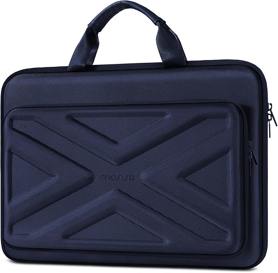 MOSISO Hard Laptop Case 15-15.6 inch, Shockproof Laptop Sleeve with Handle