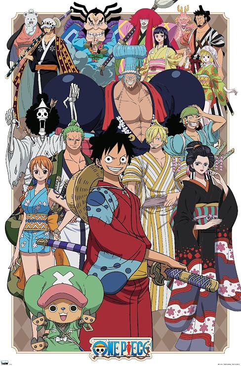 One Piece - Alliance Wall Poster, 34L" x 22.4W", Unframed Version