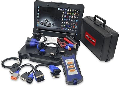 NEXIQ USB-Link 3 Truck Diagnostic Tool with Laptop Rugged De LLL,Bth, WF,Heavy Duty Scan Tool Adapter for J1939, J1708, CAN FD, DoIP, Insite, ET Tool All Software NEXIQ3Rugged De LLL
