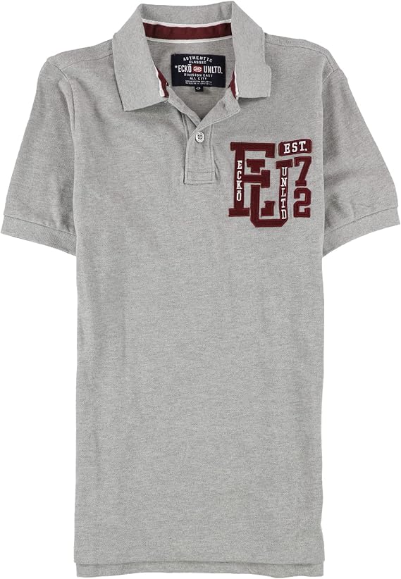 Ecko Unltd. Mens Left Chest EU 72 Rugby Polo Shirt