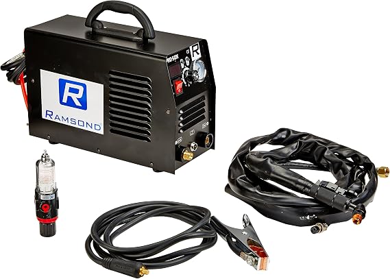 CUT 50DX 50 Amp Digital Inverter Portable Air Plasma Cutter Dual Voltage , Black