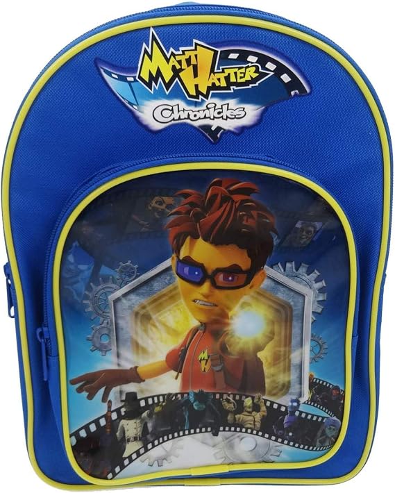 Matt Hatter Chronicles Children's Blue Backpack Rucksack