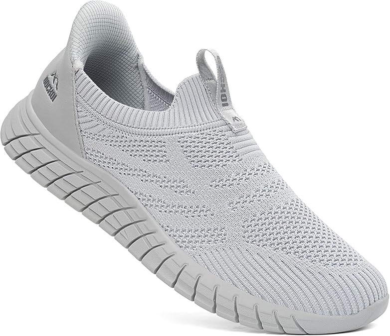ODCKOI Slip in Mens Hands Free Slip On Sneakers Non Slip Breathable Walking Shoes Athletic Gym Workout Casual Shoes Fashion Loafers