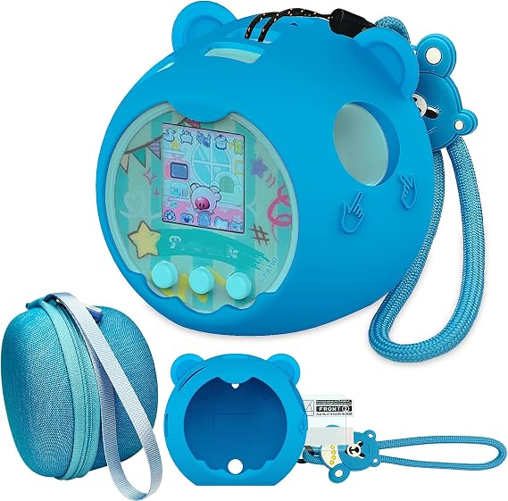 JCHPINE Silicone Cover and Hard Case for Punirunes Interactive Digital Pet