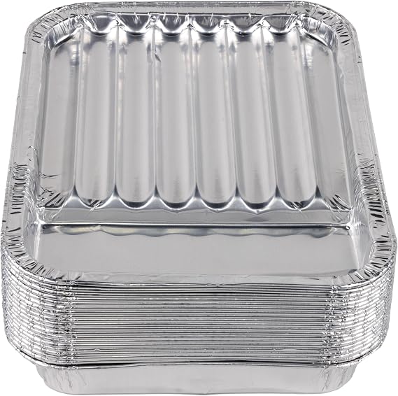 GE Profile Indoor Smoker Drip Tray Liners, Disposable, Effortless Cleaning, 20-Pack