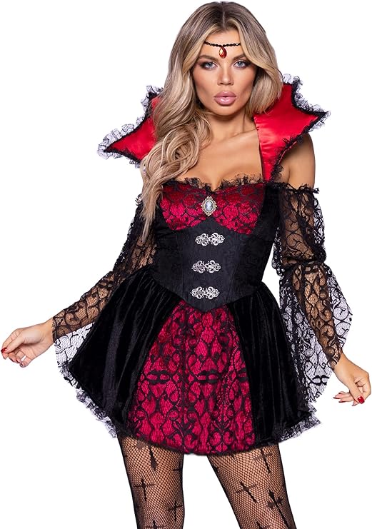 Leg Avenue 2 PC Victorian Vampire