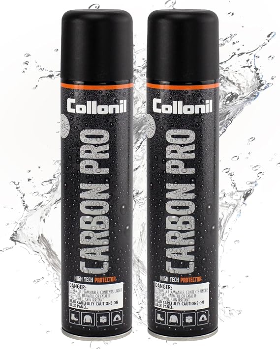 Collonil Carbon Pro XXL Universal Shoe Protector Spray 2x 10.1 fl oz Waterproof & Stain-Resistant PFAS-Free Suede Protector for Shoes, Boots, Backpacks, Jackets & Tents Made in Germany