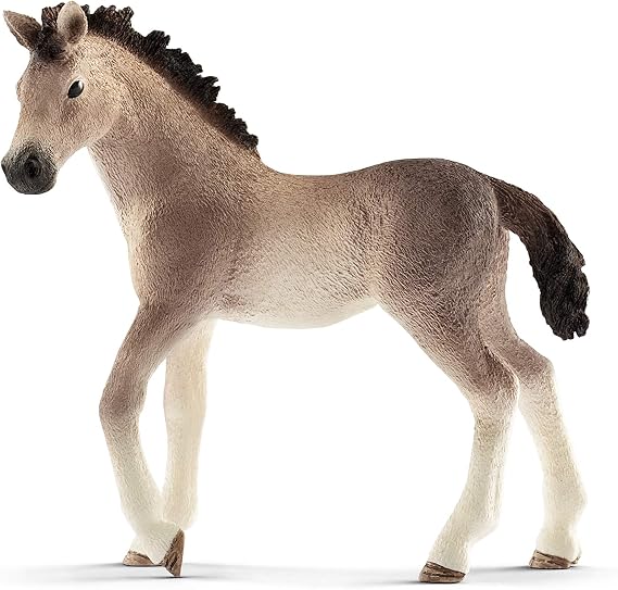 Schleich Horse Club - Andalusian Foal Toy Figurine - Kids Ages 5+ | 13822