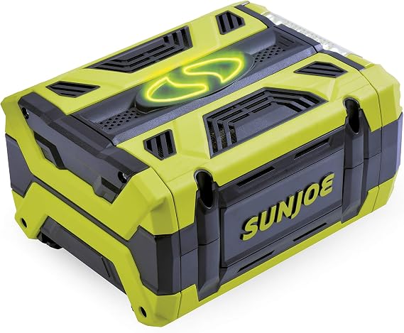 Snow Joe + Sun Joe iON100V-5AMP 100-Volt Max 5.0-Amp Battery w/Built-in Dual USB Ports