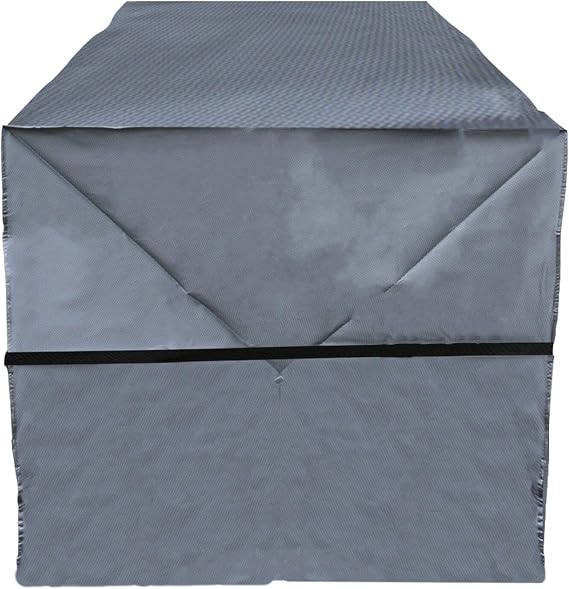 AIR CONDITIONER COVERS Outdoor Air Conditioner Cover - A/C Winter Weather Protector - Square, Gray