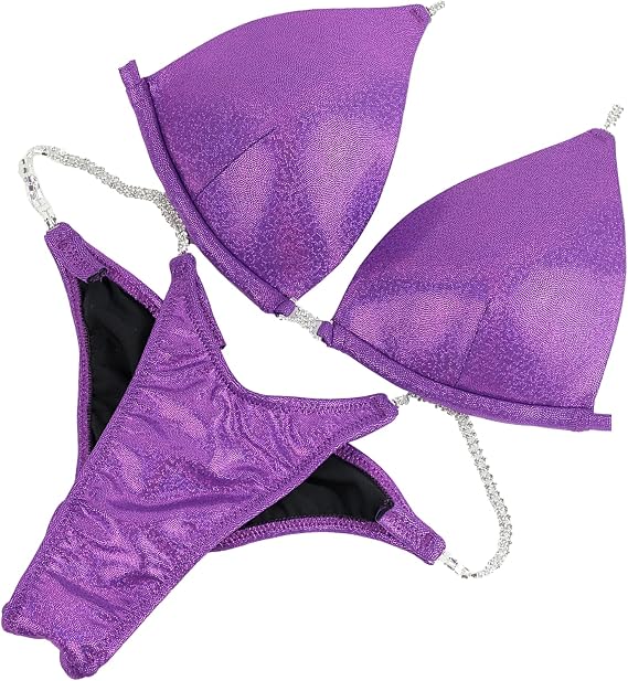 Plain NPC IFBB Competition Bikini (Purple)