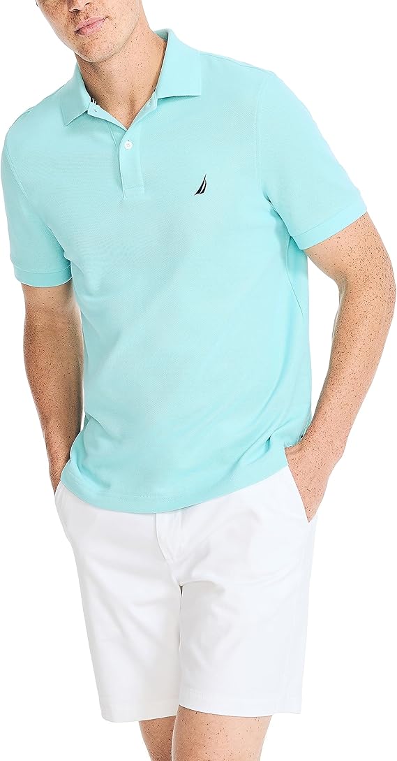 Nautica Men's Nautica Sustainably Crafted Deck Polo