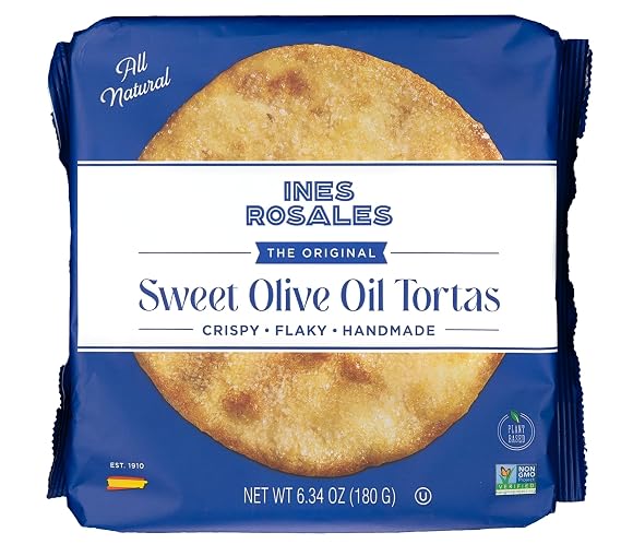 Ines Rosales, Tortas Olive Oil Sweet, 6.34 Ounce