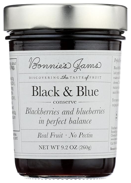 Bonnie's Jams Black and Blue, 8.75 Ounce